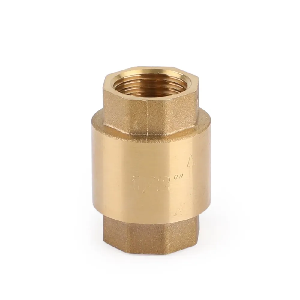 DN15/DN20 NPT -Line Check Valve Messing Spring Loaded Inline 200Psi