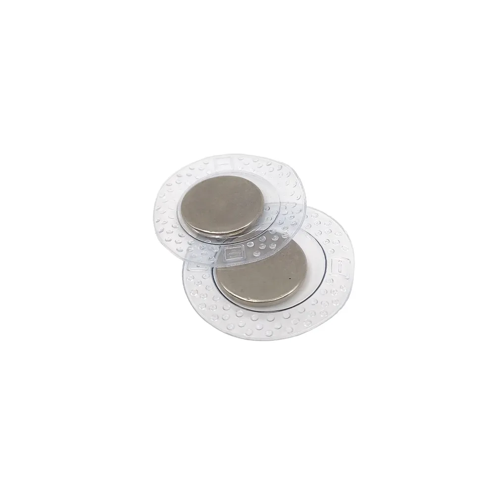 Sy magneter 18x2 mm runde, 2-pakk