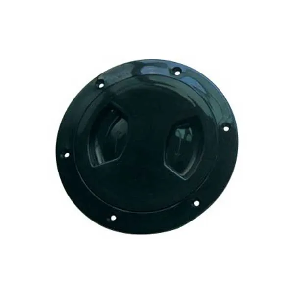 Inspeksjonsluke 150mm, Sort, Vanntett, Diameter Innv. 154 mm, Diameter Utv. 205 mm, Hull Ø 165,0 mm