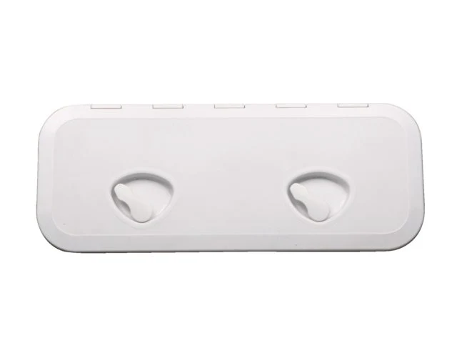 Trim, vanntett ABS-luke Hvit RAL9003 243x607mm