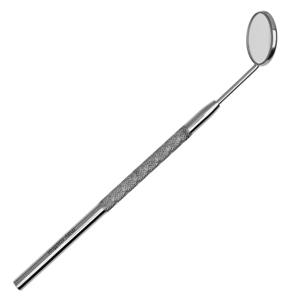 Inspeksjonsspeil - størrelse 5 - forstørrende - rustfritt stål