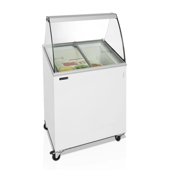 Tefcold iskremfryser IC201SCE+SO med kurver isbokser