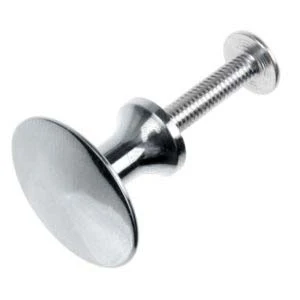 Lådknopp 5118 Forkrommet 22mm
