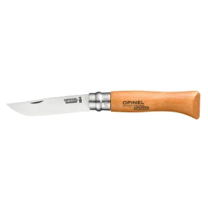 Opinel N°8 karbonstål 8,5 cm. bøk
