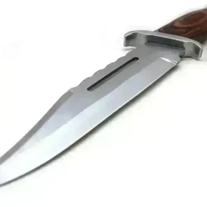 WT - Rambo Style Kniv med Premium Lærslire