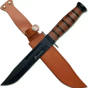 USMC Style Kniv - Halv serratert - MTech