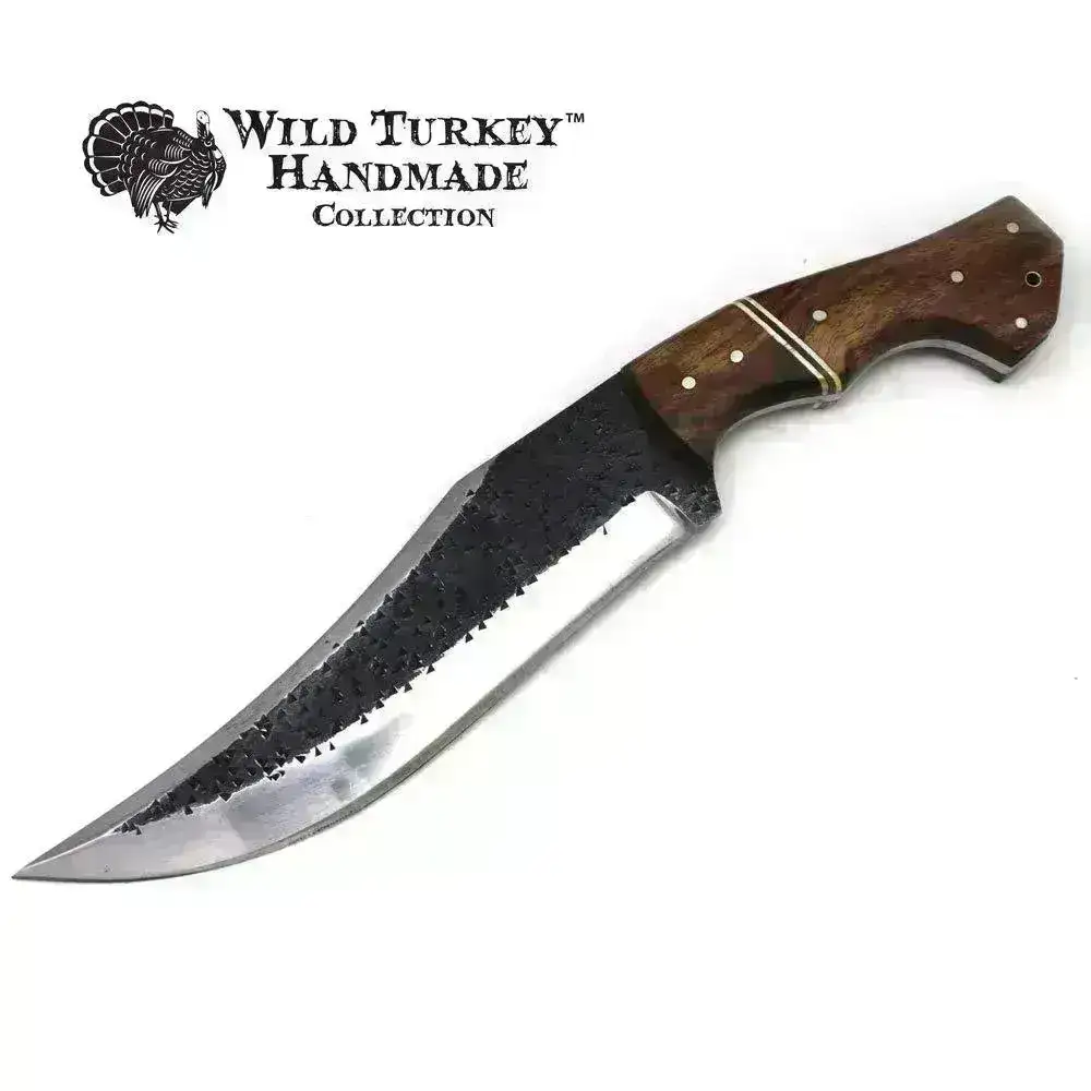 Wild Turkey - Håndlaget Fixed Blade - Svart