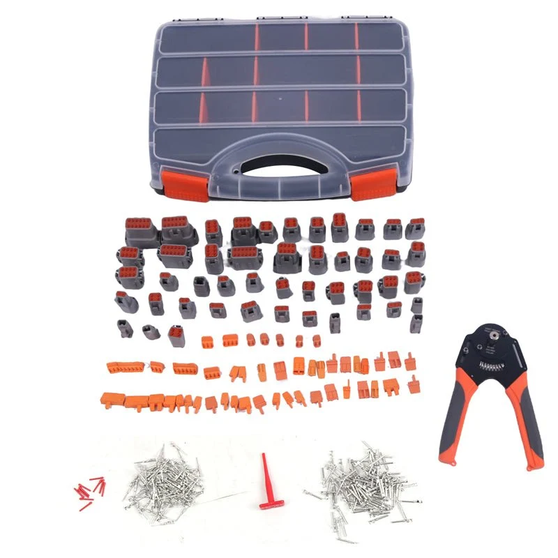 332 stykke Deutsch DTM Professional Connector Kit & Verktøy