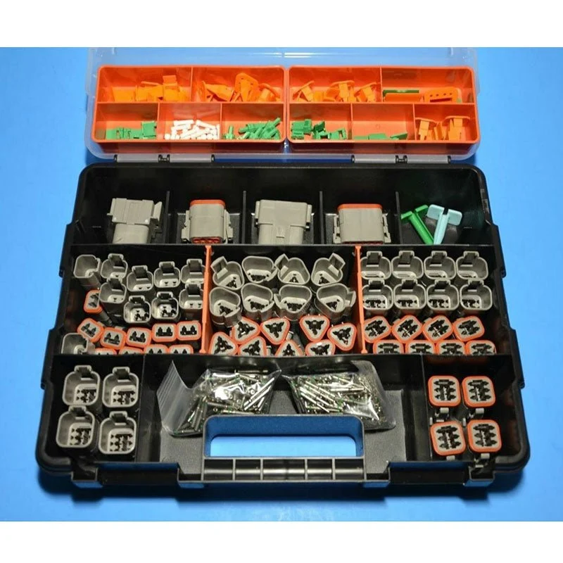 448 stykke Deutsch DT koblingssett 14 AWG solide kontakter