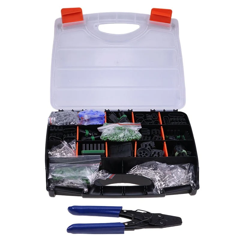 Pro Weather Pack-koblingssett WP-1104 med krympeverktøy uten skrall