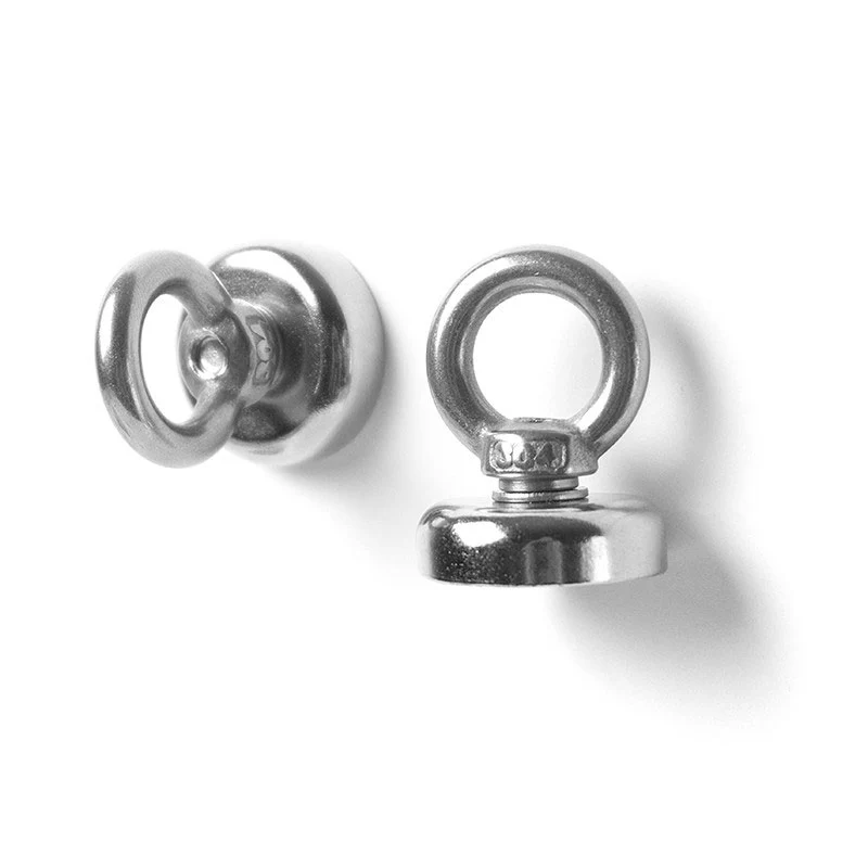 Magnet med lukket krok Ø25 mm (2 stk.)