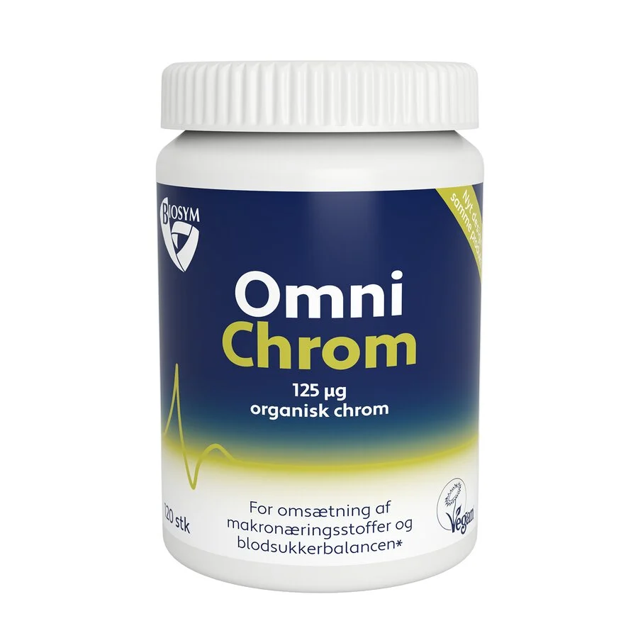 Biosym Omni Chrom 125 µg 100 tabletter