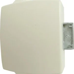 Låseboks plast hvit stor, 75x45 mm