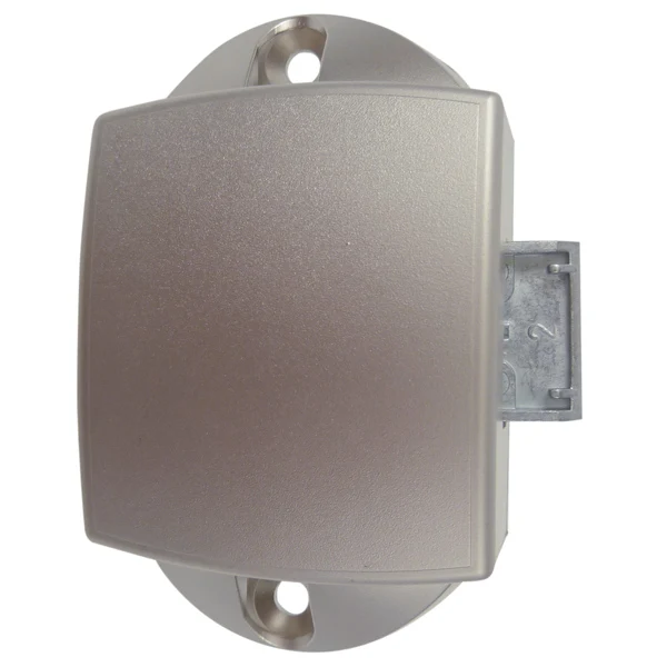 Låseboks plast krom, stor 75x45 mm