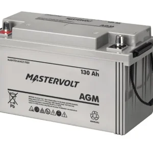 Mastervolt, AGM 12/130 Ah batteri, 62001300