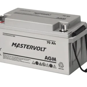 Mastervolt, AGM 12/70 Ah batteri, 62000700