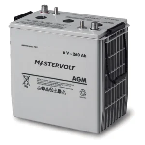 Mastervolt, AGM Batteri 6/260 Ah, 61002600
