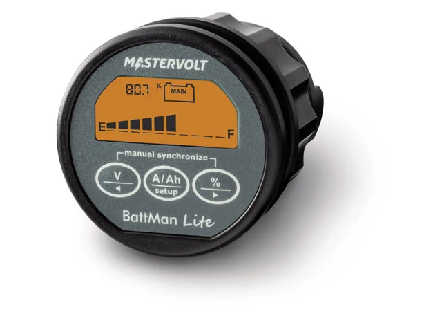 Mastervolt, BattMan Lite batterimonitor, inkl. shunt, 70405060