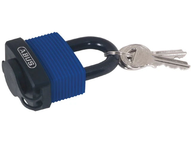 Abus, Hengelås messing 40mm med plastdeksel