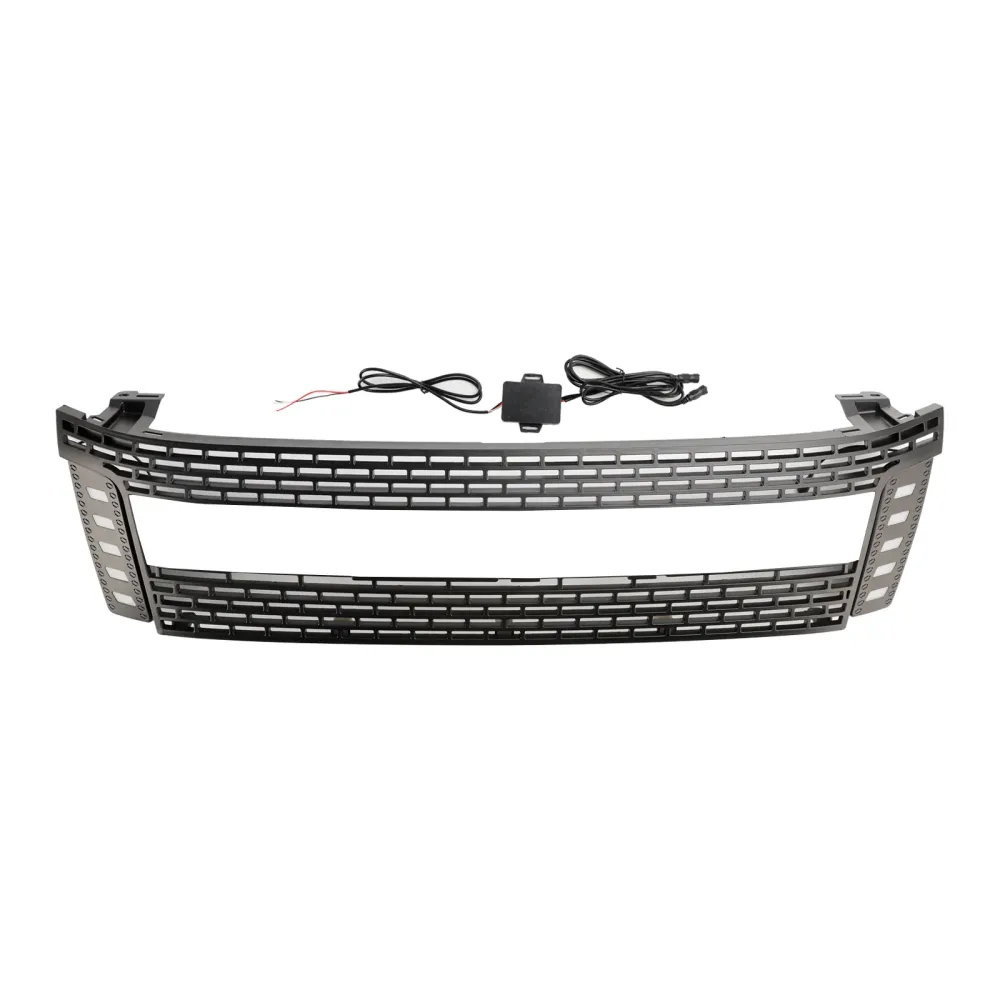 2012 2013 2014 Ford Ranger T6 PX1 Matt Black Front Bumper Grill Grille