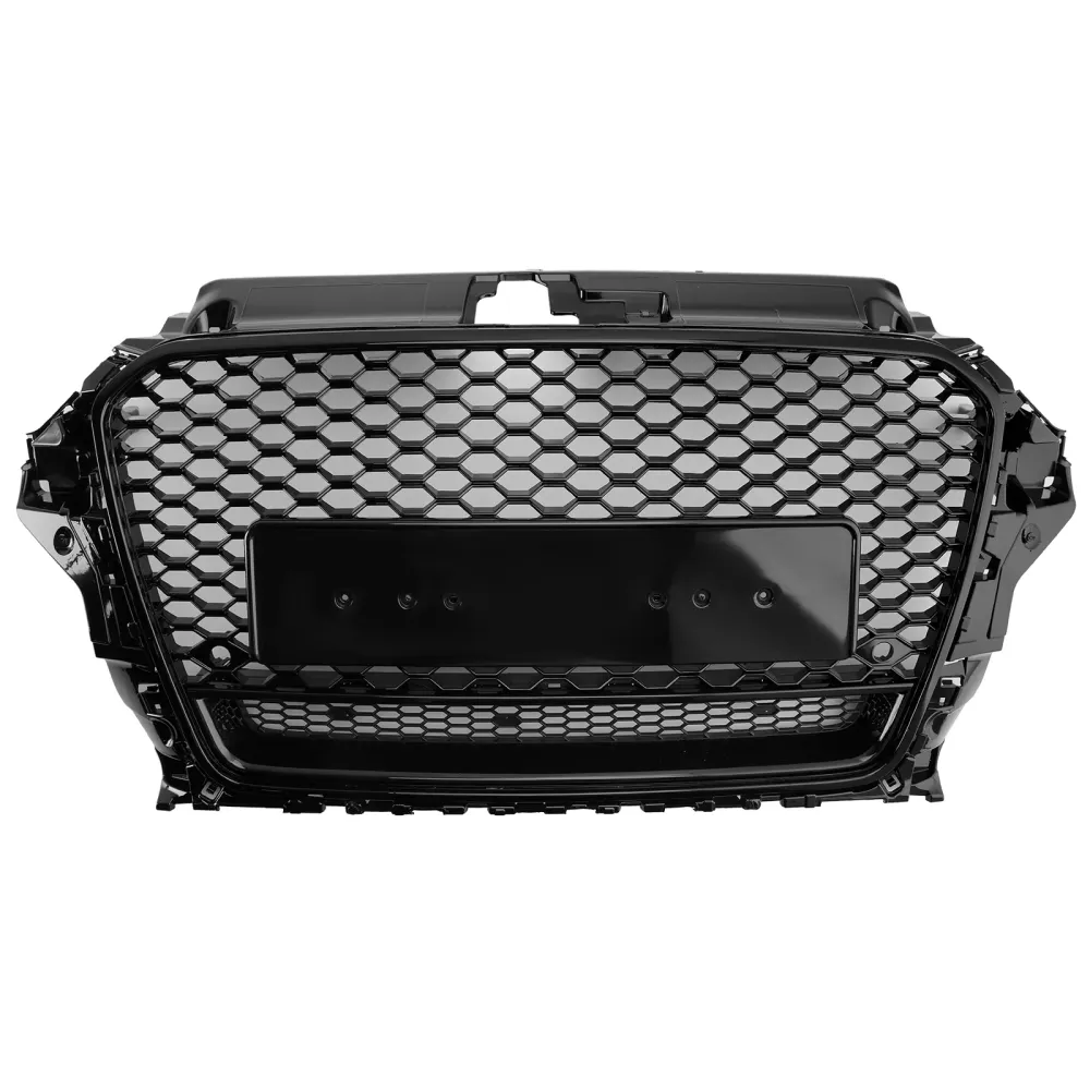 2013 2014 2015 2016 Audi A3 S3 W/Quattro RS3 Style Front Honeycomb Bumper Grill Grille