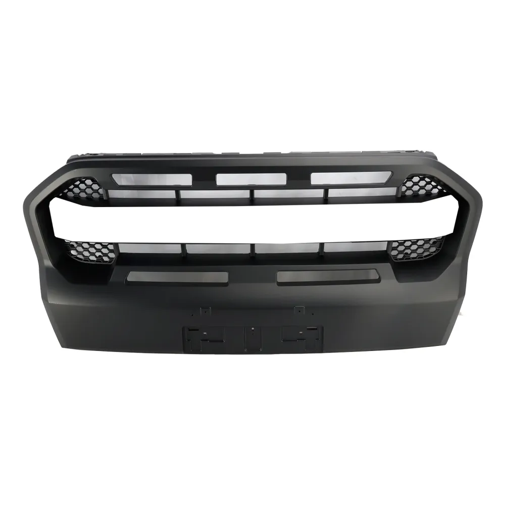 2019 2020 2021 2022 2023 Ford Ranger T8 Matt Black Ranger Raptor Style Front Bumper Grille