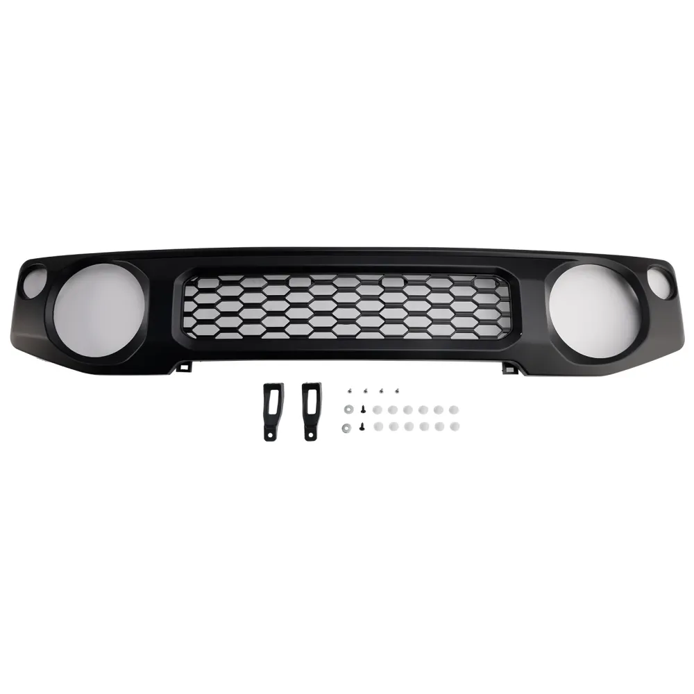 2019 2020 2021 2022 2023 Suzuki Jimny JB64 JB74 Black Honeycomb Front Bumper Grille Grill