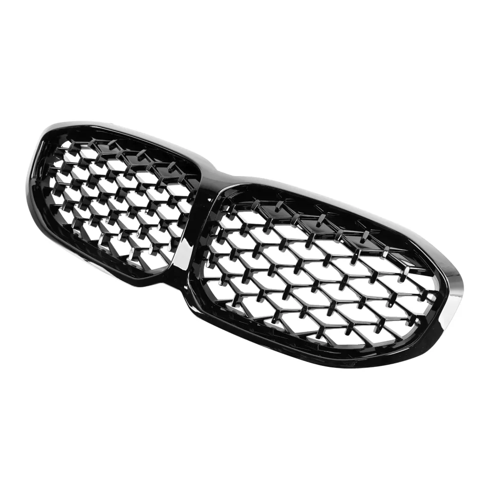 2019-2024 BMW 1 Series F40 Gloss Black Diamond Front Kidney Grill Grill