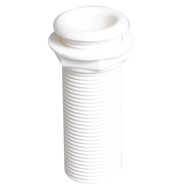Lensegjennomføring hvit, l-90mm, utv. ø: 39 mm, innv. ø: 25 mm