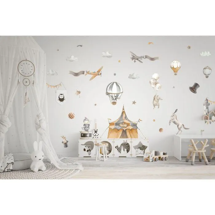 Wall stickers barnerom - Sirkus