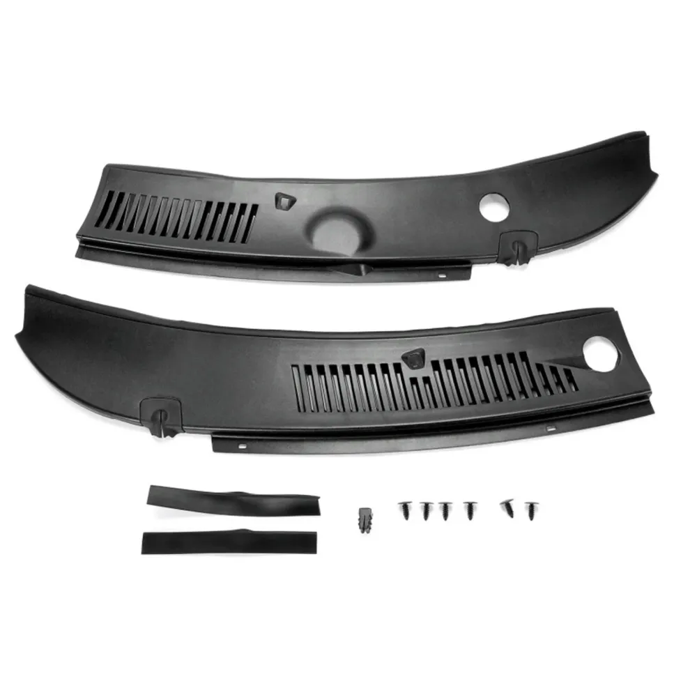 1999-2004 Ford Mustang GT, Coupé/Cabriolet Vindusvisker Vindusdeksel Panelgrill Høyre & Venstre 3R3Z6302228AAA