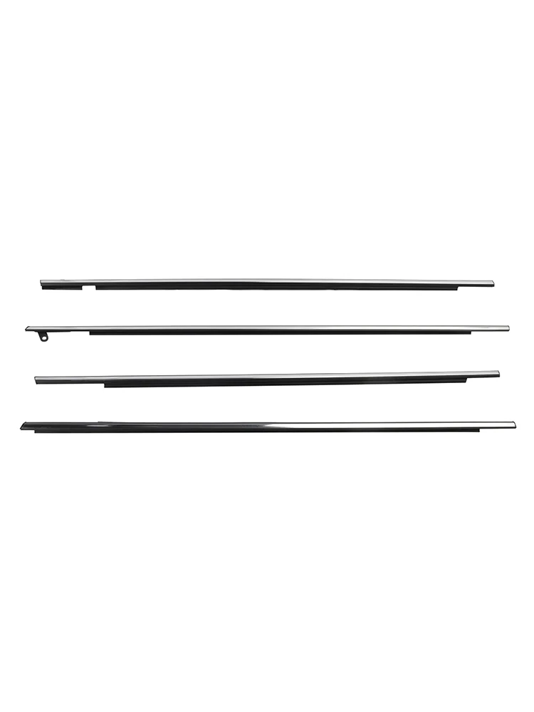 2009-2016 Toyota Venza 4pcs Chrome Outside Window Molding Weatherstrip Seal 757120T010