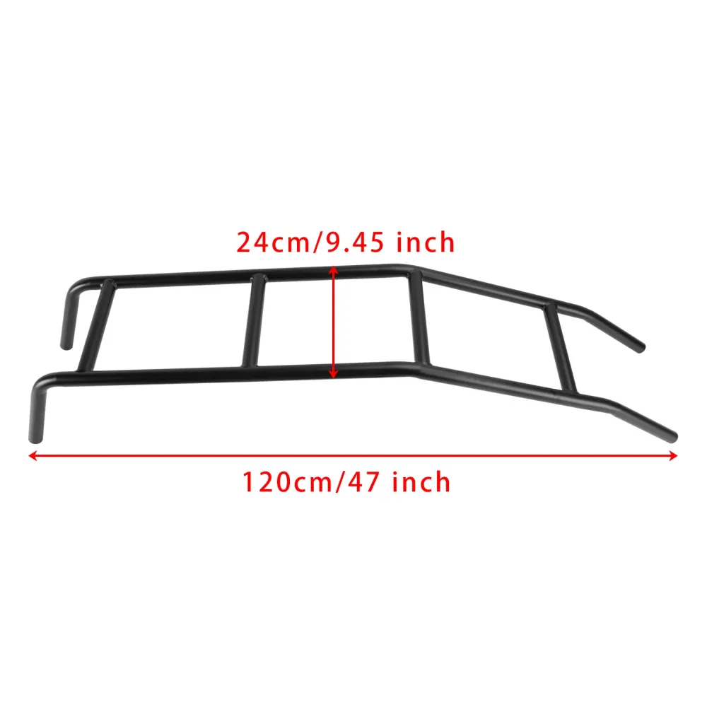 2010-2024 Toyota 4Runner 5. gen Tailgate Hatch Ladder Accessories Black