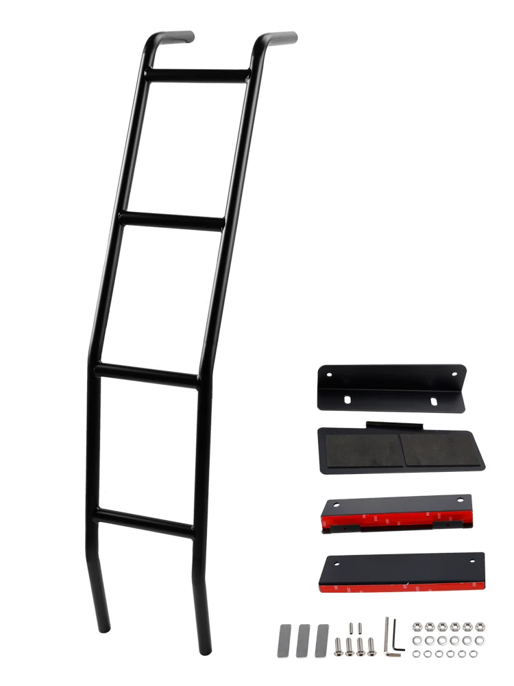 2010-2024 Toyota 4Runner 5. gen Tailgate Hatch Ladder Accessories Black