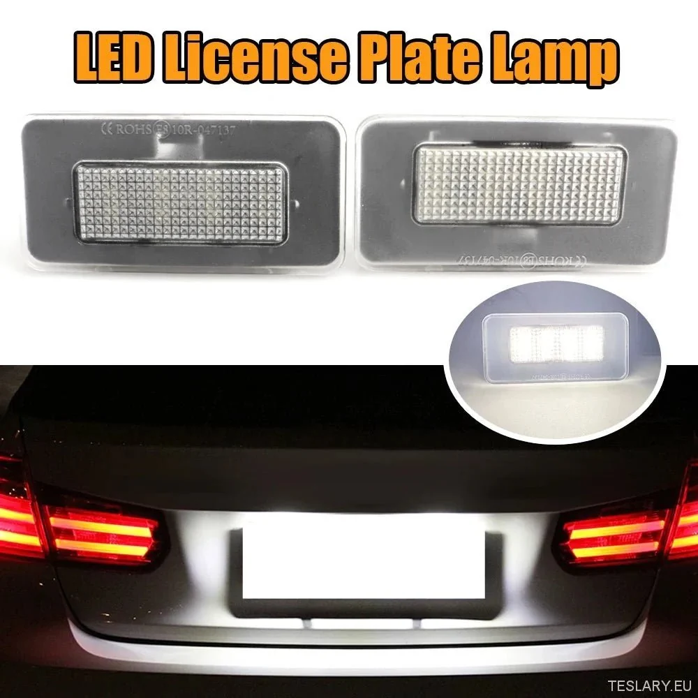 Tesla Model S/X Ultra Bright LED -lisensplatelys