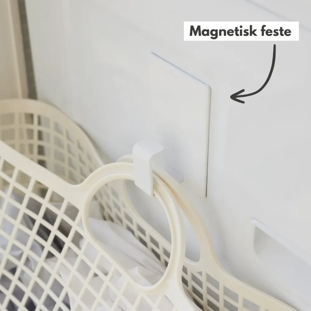 Magnetisk krok hvit