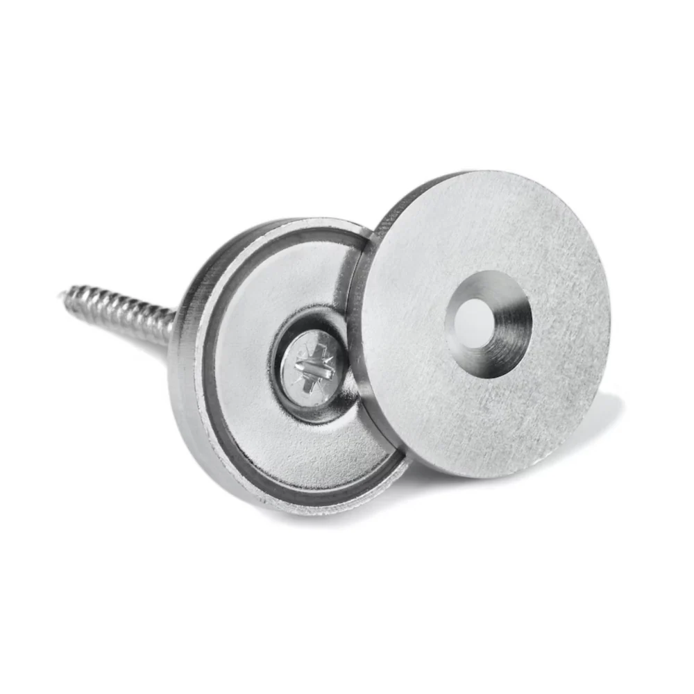 Countersunk metallplate Ø27 mm