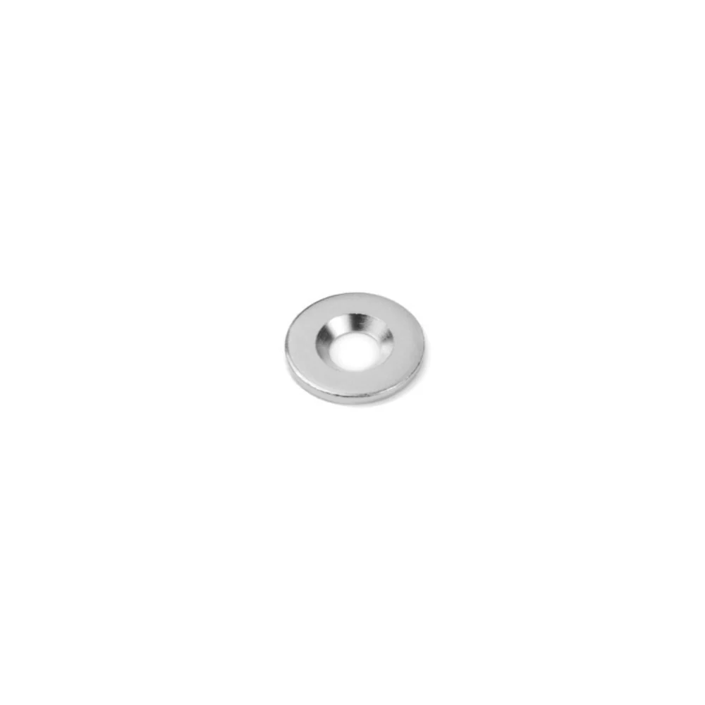 Innfelt metallplate Ø15 mm
