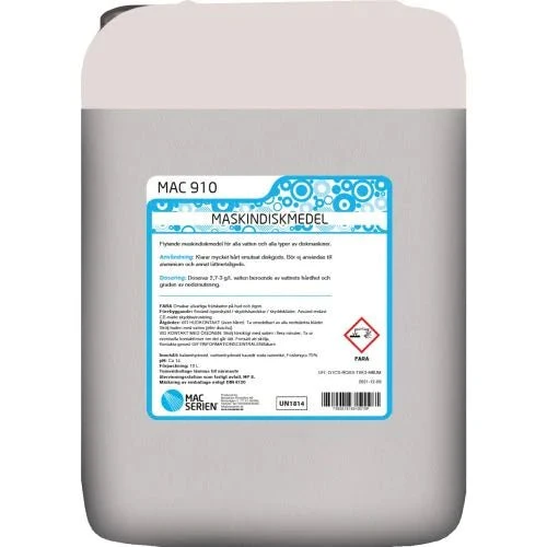 MAC 910 MASKINDISK KRISTALLBLANK 10 L