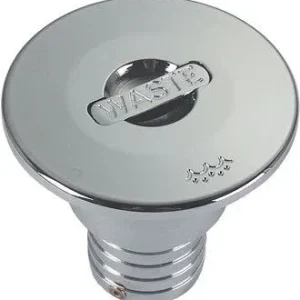 Foresti, Dekkfyller rett WC, Ø38 mm, 51 mm hull, 88 mm flens, 80 mm høyde