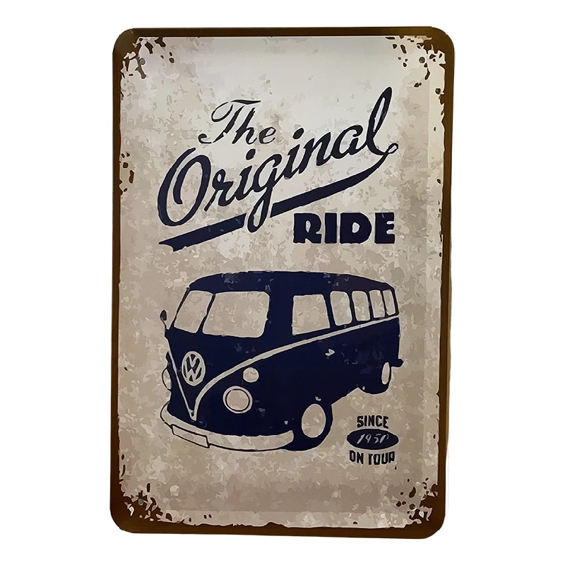 Metallskilt – Original ride