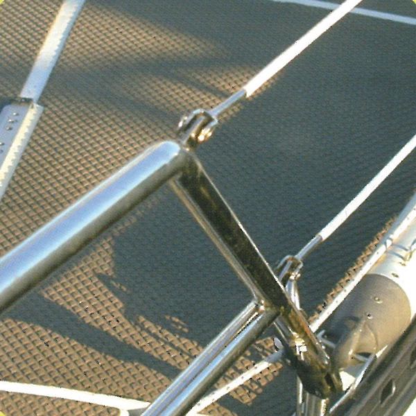 Blue Wave, Wire kit rekkverk eller trapp Ø4/7mm 10m, 2 stk. gaffelterminaler, unbrakonøkkel