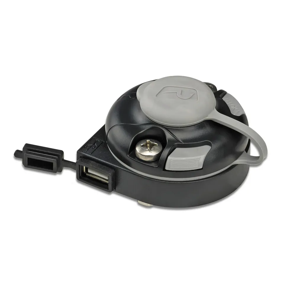Railblaza StarPort med USB, Sort 12V