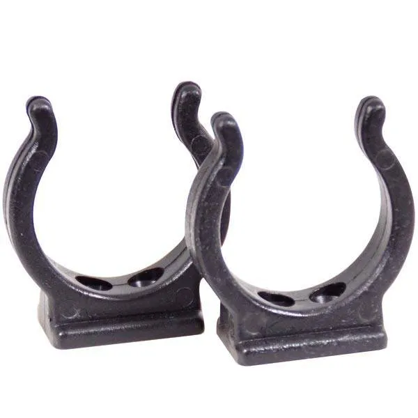 Nylonklemme 32mm, 2 stk, Sort, Nylon