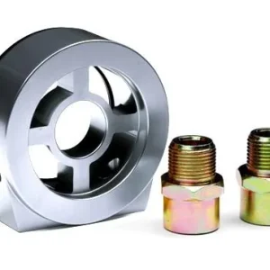 BLOX Racing Oil Filter Block Adapter Silver / Oil Pressure / Oil Temperature