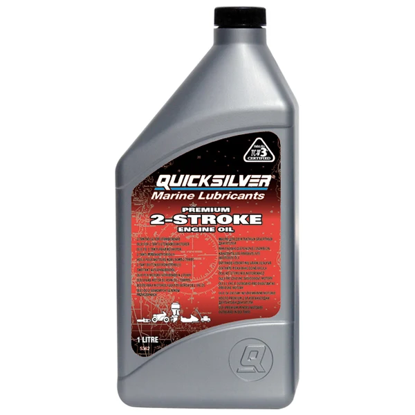 Quicksilver, TCW3 Premium olje 2-taktsmotorer, 4L