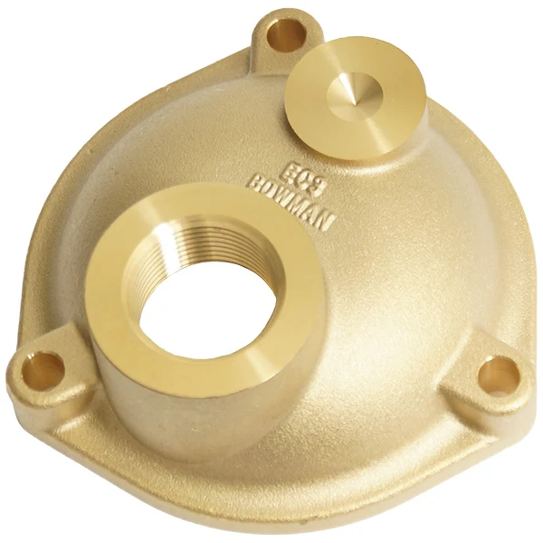 Bowman, Deksel hydraulisk kjøler EC-33, 1 1/2" BSP (3 bolter)
