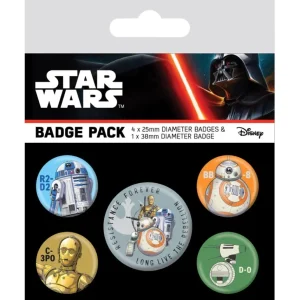Star Wars Pin 5-pack Droids