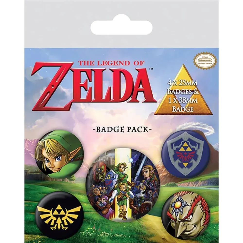 Zelda Pin 5-pk