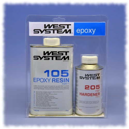 West System En pakke med 205 herdere 1,2 kg